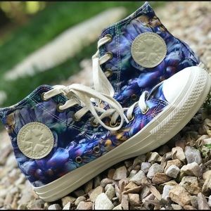 Converse All Star Floral Print- Peacock